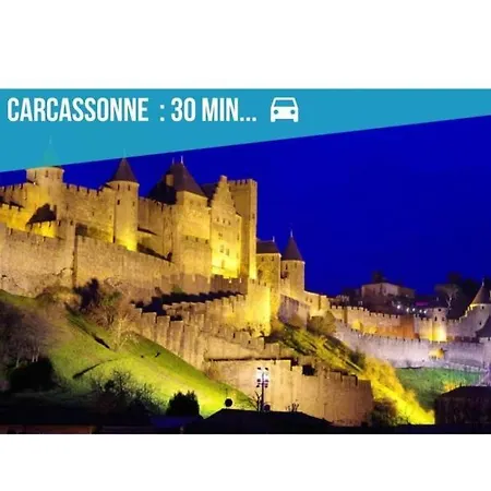 Gite Narbonnais Avec Chambre- Proche Des Plages-jardin-terrasse-parking Narbonne