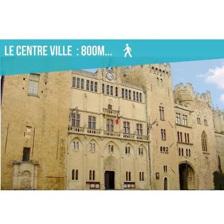 Prázdninový dům Narbonnais Avec Chambre- Proche Des Plages-jardin-terrasse-parking Narbonne